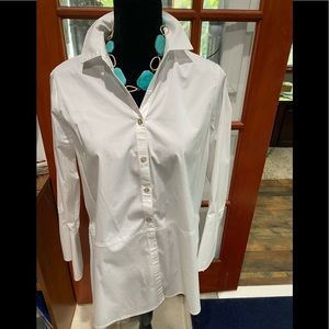 Marla Wynne white blouse, med NWOT